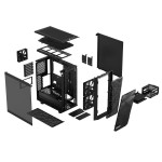 Корпус Fractal Design Meshify 2 Compact Black TG Light Tint (Midi-Tower, 1x120мм)