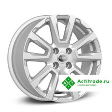 КиК ZV Logan КС1026 R16/6.5J PCD 4x100 ET 45 ЦО 60,1 серебристый