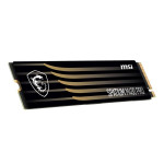 Жесткий диск SSD 4Тб MSI SPATIUM (2280, 5000/4200 Мб/с, 850000 IOPS, PCIe 4.0 x4 (NVMe))