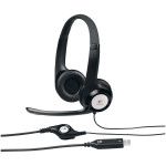 Гарнитура Logitech Stereo Headset H390 (оголовье, USB, 2.33м, накладные, USB, 197г)
