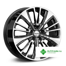 Скад KL-1060 R18/7.5J PCD 5x114,3 ET 45 ЦО 67,1 черный с полированной лицевой поверхностью [4371105]
