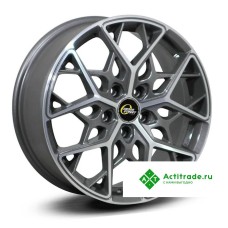 Cross Street CR-20 R18/7.5J PCD 5x114,3 ET 35 ЦО 60,1 антрацитовый с полированной лицевой поверхностью
