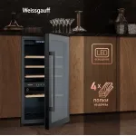 Винный шкаф Weissgauff WWC-49 DB DualZone (G, 1-камерный, черный)
