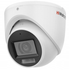 Камера видеонаблюдения HiWatch DS-T203A(B) (3.6MM) (аналоговая, купольная, уличная, 2Мп, 3.6-3.6мм, 1920x1080, 25кадр/с) [DS-T203A(B) (3.6MM)]