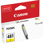 Картридж Canon CLI-481 Y (желтый; 5,6стр; Pixma TS5140, 6140, 8140, 8540)