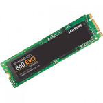 Жесткий диск SSD 250Гб Samsung 860 EVO (M.2, 550/520 Мб/с, 88000 IOPS, SATA 3Гбит/с, 512Мб, для ноутбука и настольного компьютера)