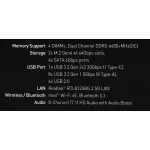 Материнская плата MSI PRO Z790-S WIFI (LGA1700, Intel Z790, 4xDDR5, ATX, RAID SATA: 0,1,15,5)