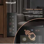 Винный шкаф Weissgauff WWC-12 Bottle (A, 1-камерный, черный)