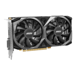 Видеокарта GeForce RTX 3050 1552МГц 8Гб MSI VENTUS OC (GDDR6, 128бит, 1xDVI, 1xHDMI, 1xDP)