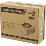 Блок питания Aerocool Eco 450W (ATX, 450Вт, 20+4 pin, ATX12V 2.3, 1 вентилятор)
