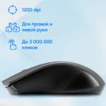 Oklick 615MW Black-Blue USB (радиоканал, кнопок 2, 1000dpi)