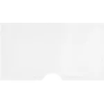 Бюрократ BPM5ARED (A5, полипропилен, толщина пластика 0,15мм, молния красный)