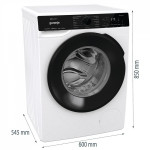 Стиральная машина Gorenje WPNA84A2TWIFI(60x85x54.5см, фронтальная, макс:8кг, 1400об/мин, белый)