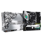 Материнская плата ASRock B550M STEEL LEGEND (AM4, B550, xDDR4 DIMM, microATX, RAID SATA: 0,1,10)