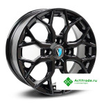 Venti 1519 R15/6J PCD 4x100 ET 46 ЦО 60,1 черный глянцевый