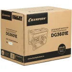 Электрогенератор Champion DG3601E (дизельный, однофазный, пуск ручной/электрический, 3/2,7кВт, непр.работа 10,4ч)