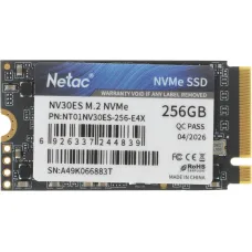 Жесткий диск SSD 256Гб Netac (2242, 3300/2800 Мб/с) [NT01NV30ES-256-E4X]
