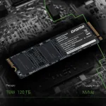 Жесткий диск SSD 256Гб Digma (2280, 2040/1270 Мб/с, 130000 IOPS)