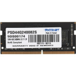 Память SO-DIMM DDR4 4Гб 2400МГц Patriot Memory (19200Мб/с, CL17, 260-pin, 1.2 В)