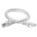 Патч-корд IEK PC01-C5EU-3M (RJ45(m), RJ45(m), внутренний, 3м, 5E, 4пары, U/UTP, серый)