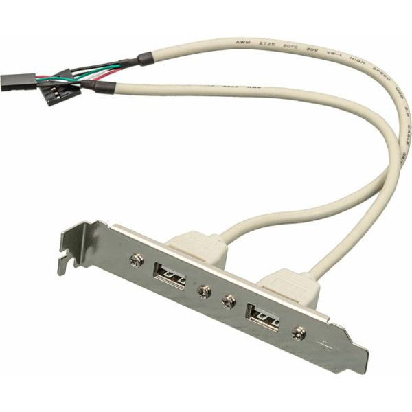 Адаптер ASIA BRACKET USB 2.0 2 PORT(USB)