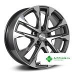 Скад Атакор R17/7J PCD 5x114,3 ET 37 ЦО 66,6 графитовый с полированной лицевой поверхностью