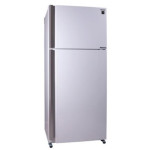 Холодильник Sharp SJXE59PMWH (No Frost, A++, 2-камерный, объем 578:430/148л, инверторный компрессор, 80x185x73,5см, белый)
