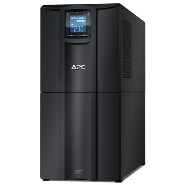 ИБП APC Smart-UPS C 3000VA LCD (интерактивный, 3000ВА, 2100Вт, 6xIEC 320 C13 (компьютерный))