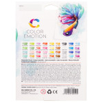 Карандаши Deli Color Emotion (липа, 36 цветов, коробка европодвес)