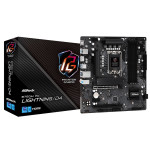 Материнская плата ASRock B760M PG LIGHTNING/D4 (LGA1700, Intel B760, 4xDDR4 DIMM, microATX, RAID SATA: 0,1,5,10)