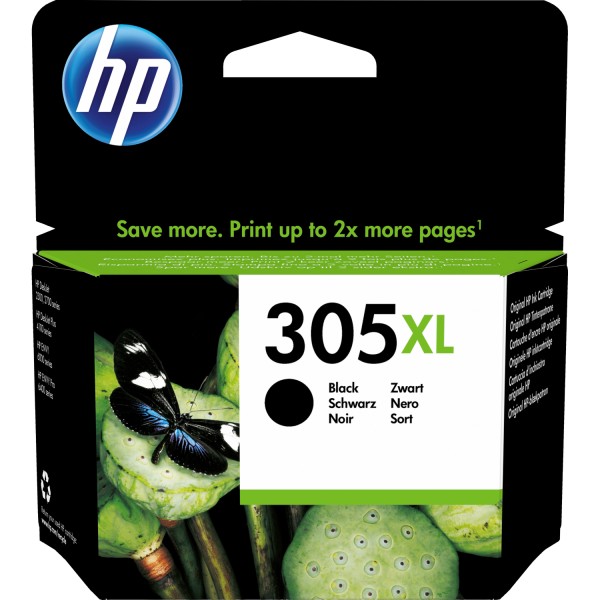 HP 305XL (черный; 240стр; 4мл; DeskJet 2320, 2710, 2720)