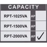 ИБП Powercom RPT-2000AP (интерактивный, 2000ВА, 1200Вт, 6xIEC 320 C13 (компьютерный))
