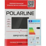 QLED-телевизор Polarline 55PQ71STC-SM (55