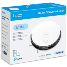 Робот-пылесос TP-Link Tapo RV10 (контейнер, мощность всысывания: 25Вт, пылесборник: 0.4л, потребляемая мощность: 25Вт) [Tapo RV10]
