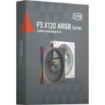 Кулер PCcooler F3 X120R Reverse ARGB