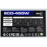 Блок питания Aerocool Eco 450W (ATX, 450Вт, 20+4 pin, ATX12V 2.3, 1 вентилятор)