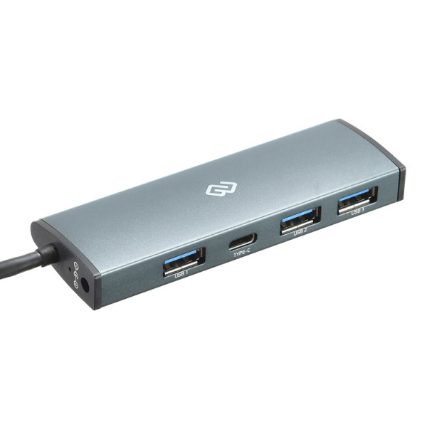 Разветвитель USB DIGMA HUB-3U3.0С-UC-G