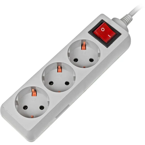 Сетевой фильтр Buro 300SL-3-G (3м, 3xEURO, 1,5кВт, 7А)