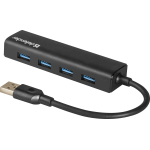 Разветвитель USB DEFENDER USB-концентратор Quadro Express (83204), разъемов: 4