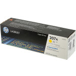 Картридж HP 207A (желтый; 1250стр; HP Color LaserJet Pro M255, MFP M282, M283)