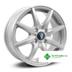 Venti 1415 R14/5.5J PCD 4x98 ET 35 ЦО 58,6 серебристо-серый