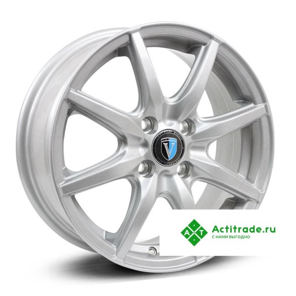 Venti 1415 R14/5.5J PCD 4x98 ET 35 ЦО 58,6 серебристо-серый