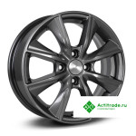 Скад Порту R15/6J PCD 4x100 ET 40 ЦО 60,1 графитовый