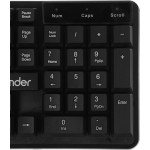 Клавиатура DEFENDER Legion GK-010DL RU Black USB ( мембранные, 104кл)