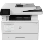 МФУ HP LaserJet Pro 4103dw (лазерная, черно-белая, A4, 512Мб, 40стр/м, 1200x1200dpi, авт.дуплекс, 80'000стр в мес, RJ-45, USB, Wi-Fi)