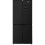 Холодильник Weissgauff WCD 450 BG NoFrost Inverter (No Frost, A+, 2-камерный, Side by Side, инверторный компрессор, черный)