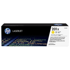 Картридж HP 201X (желтый; 2300стр; CLJ Pro M252, M277) [CF402X]