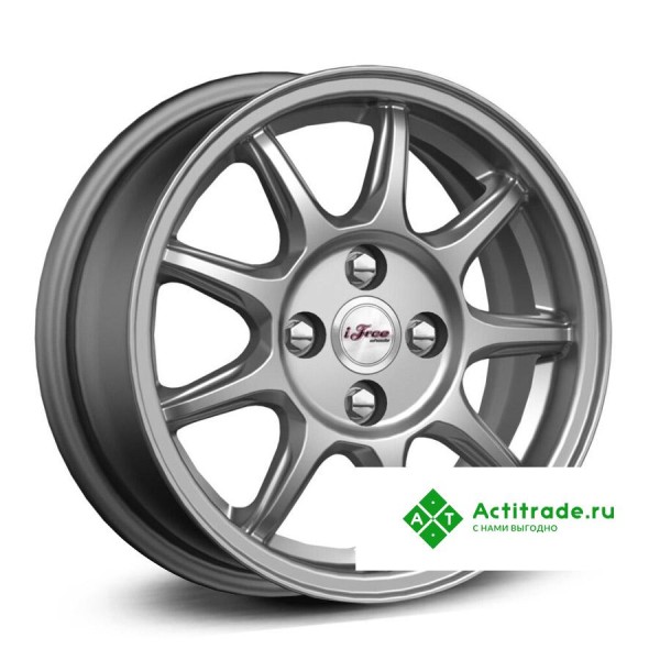 IFree Эвил R14/5.5J PCD 4x98 ET 35 ЦО 58,5 серебристый