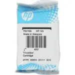 Чернильный картридж HP 123 (многоцветный; 100стр; DJ 2130, 2620, 2630, 2632)