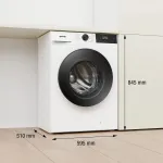 Стиральная машина Gorenje WDG2P854A3C2/C(фронтальная полноразмерная, класс стирки/отжима/э.потребления: A/B/A , макс: 8кг, с сушкой, 1400 об/мин, инвертер, защита: полная, 59.5x84.5x51см, белый)